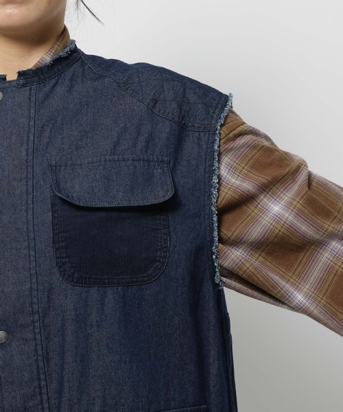 セール】ハンティングリメイクベスト（ベスト）｜niko and