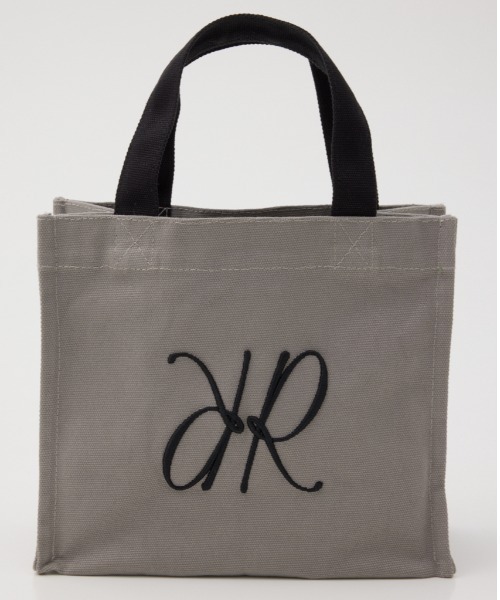 rienda（リエンダ）の「【WEB限定】Rロゴキャンバスミニトートバッグ（トートバッグ・レディース・ブラック/マルチ/アイボリー/グレー・FREE）」の3枚目の写真