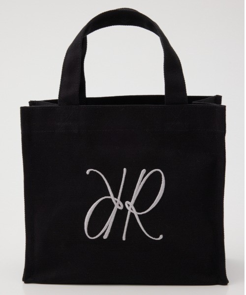 rienda（リエンダ）の「【WEB限定】Rロゴキャンバスミニトートバッグ（トートバッグ・レディース・ブラック/マルチ/アイボリー/グレー・FREE）」の2枚目の写真