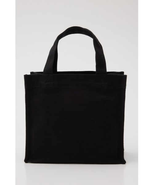 rienda（リエンダ）の「【WEB限定】Rロゴキャンバスミニトートバッグ（トートバッグ・レディース・ブラック/マルチ/アイボリー/グレー・FREE）」の9枚目の写真