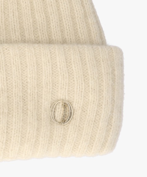 Chapeau d' O（シャポードオー）の「Chapeau d' O  RA/WO Knit Watch / シャポードオー（ニットキャップ/ビーニー・レディース・ホワイト/ブラック/グレー/パープル・FREE）」の7枚目の写真