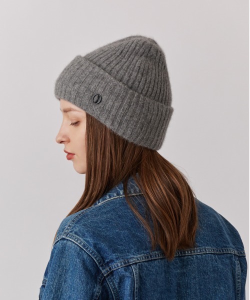 Chapeau d' O（シャポードオー）の「Chapeau d' O  RA/WO Knit Watch / シャポードオー（ニットキャップ/ビーニー・レディース・ホワイト/ブラック/グレー/パープル・FREE）」の13枚目の写真