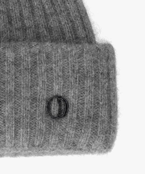 Chapeau d' O（シャポードオー）の「Chapeau d' O  RA/WO Knit Watch / シャポードオー（ニットキャップ/ビーニー・レディース・ホワイト/ブラック/グレー/パープル・FREE）」の18枚目の写真