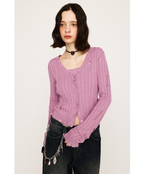 セール】【キャミセット】V/N CRASH 2P TOPS ブイネック クラッシュ