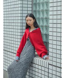 OUNNOUN | 【OUNNOUN】シュリンクシャーリングキャミワンピース(ワンピース)