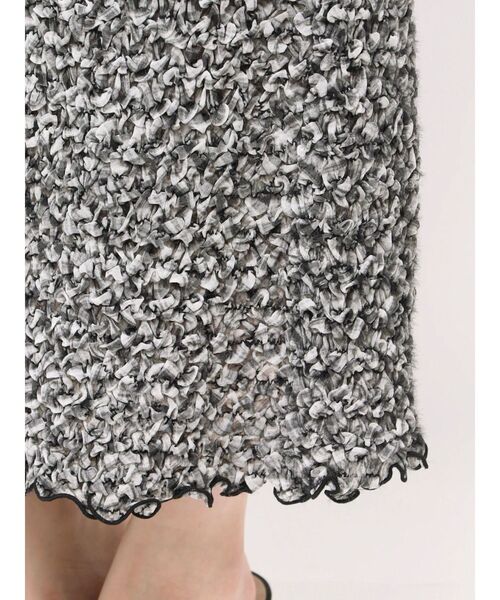 OUNNOUN（オウンノウン）の「【OUNNOUN】シュリンクシャーリングキャミワンピース（ワンピース・レディース・ブラック/ライム/ピンク・FREE）」の21枚目の写真