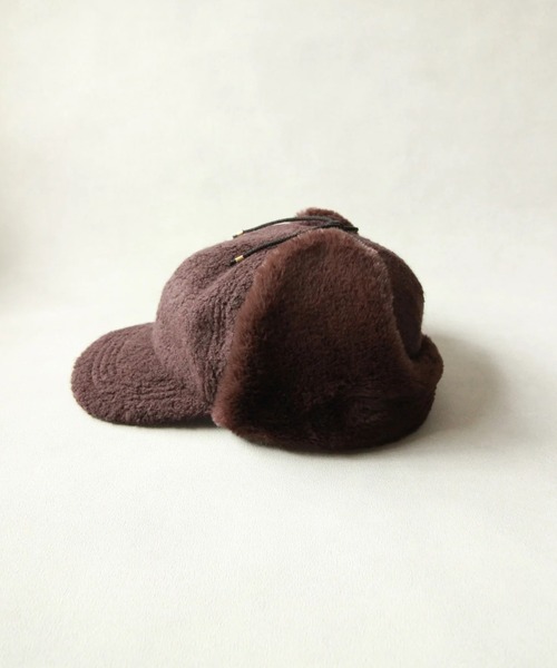 Nine Tailor（ナインテイラー）の「Nine Tailor Thistle Cap (N-1547)（キャップ・メンズ・ブラック/ダークブラウン・FREE）」の10枚目の写真