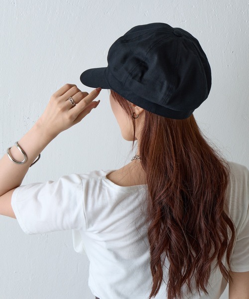 COLONY 2139（コロニートゥーワンスリーナイン）の「ツイルキャスケット（キャスケット・レディース・ブラック・FREE）」の3枚目の写真