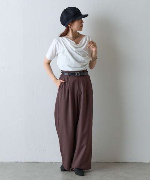 COLONY 2139（コロニートゥーワンスリーナイン）の「ツイルキャスケット（キャスケット・レディース・ブラック・FREE）」の6枚目の写真