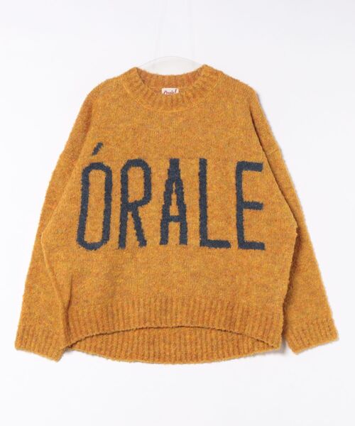 チチカカ(チチカカ)の「Orale! ロゴブークレニットプルオーバー(ニット/セーター・レディース・マスタード/ブルー/チャコールグレー・FREE)」の8枚目の写真