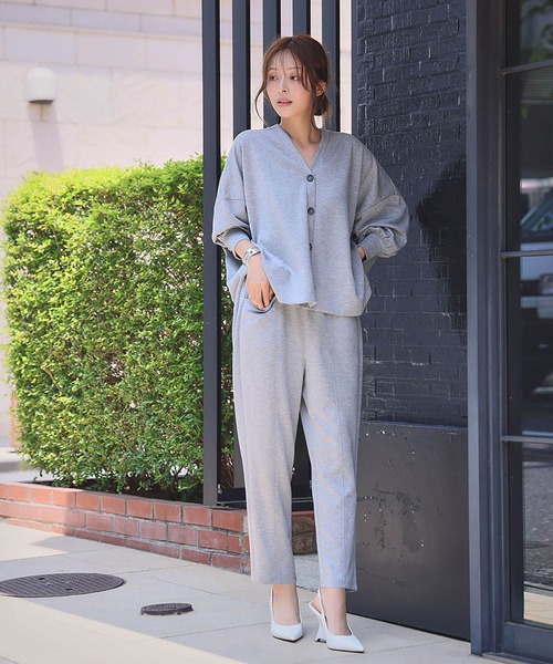 セール】【2025AW】ダンボール セットアップ Vネック カーディガン