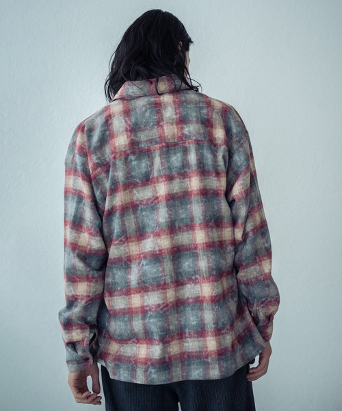 RATTLE TRAP(ラトルトラップ)の「ブリーチチェックシャツ(シャツ/ブラウス・メンズ・ブルー系その他/レッド系その他・L/M)」の14枚目の写真