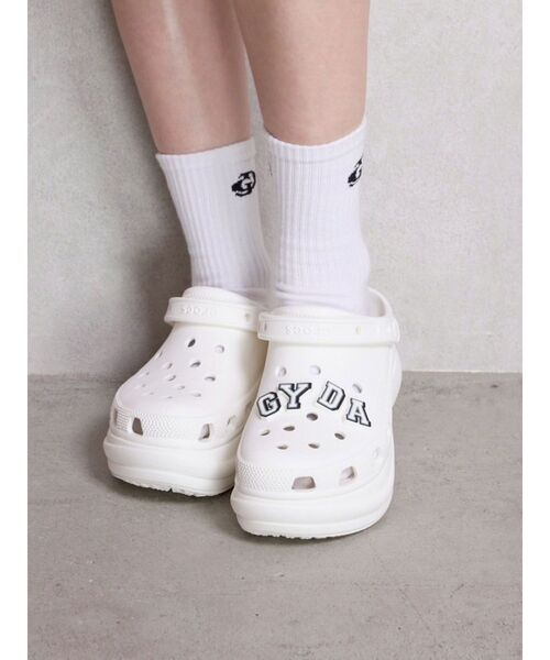 GYDA(ジェイダ)の「CROCS JIBBITZ GYDA(シューズアクセサリー・レディース・オフホワイト・FREE)」の6枚目の写真