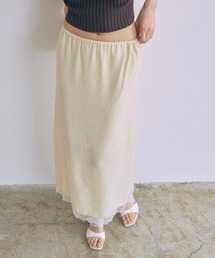 EN NEUME（エンノイム）の「Vintage Lace-trim Skirt（スカート）」