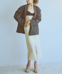 EN NEUME（エンノイム）の「Vintage Lace-trim Skirt（スカート）」