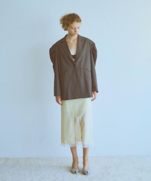 Vintage Lace-trim Skirt（スカート）｜EN NEUME（エンノイム）の