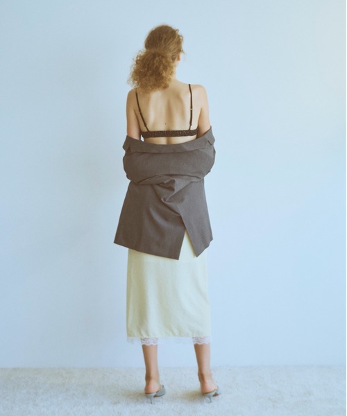 EN NEUME（エンノイム）の「Vintage Lace-trim Skirt（スカート）」 - WEAR