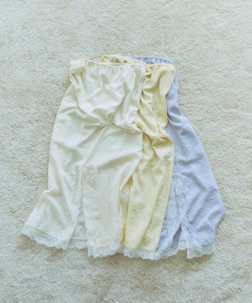 Vintage Lace-trim Skirt（スカート）｜EN NEUME（エンノイム）の