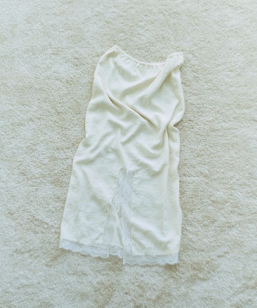 Vintage Lace-trim Skirt（スカート）｜EN NEUME（エンノイム）の