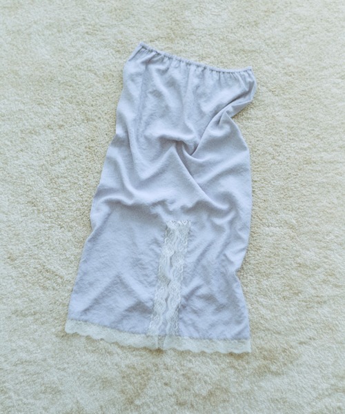 Vintage Lace-trim Skirt（スカート）｜EN NEUME（エンノイム）の