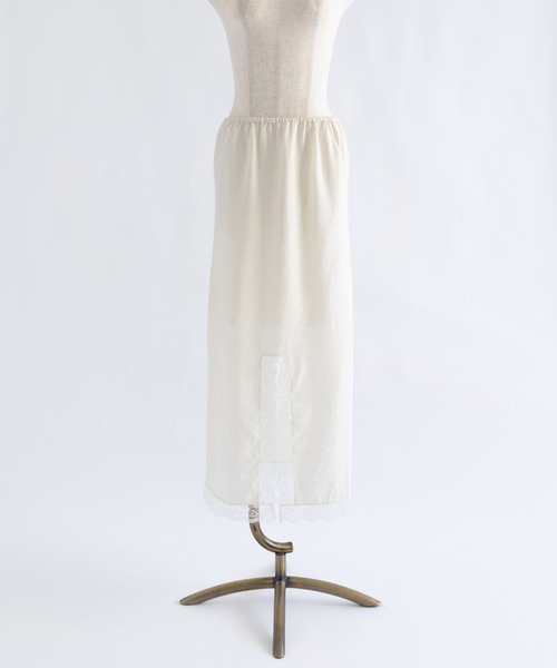 EN NEUME(エンノイム)の「Vintage Lace-trim Skirt(スカート・レディース・イエロー/アイボリー/ブルー/ピンク・FREE)」の15枚目の写真