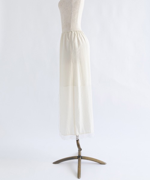 スカート EN NEUME Vintage Lace-trim Skirt Vintage Lace-trim Skirt（スカート）｜EN NEUME（エンノイム）の