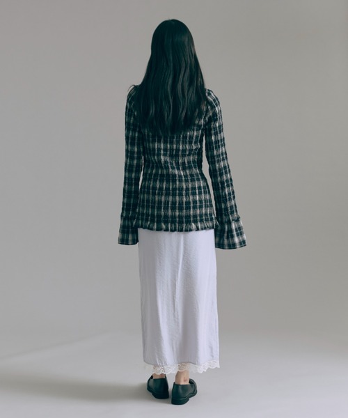 Vintage Lace-trim Skirt（スカート）｜EN NEUME（エンノイム）の