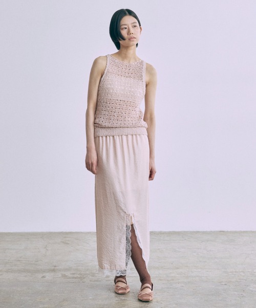 Vintage Lace-trim Skirt（スカート）｜EN NEUME（エンノイム）の