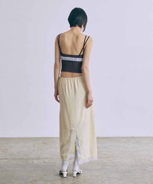 Vintage Lace-trim Skirt（スカート）｜EN NEUME（エンノイム）の