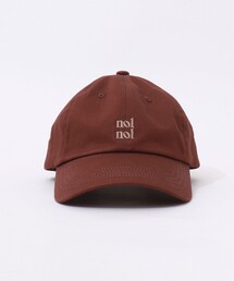 NOLLEY’S | 【nolnol/ノルノル】ロゴ刺繍キャップ(キャップ)