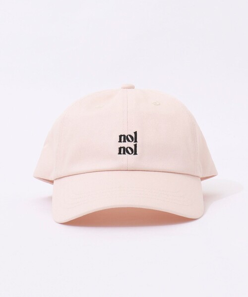 NOLLEY’S(ノーリーズ)の「【nolnol/ノルノル】ロゴ刺繍キャップ(キャップ・レディース・ブラウン/ブラック/ベビーピンク・FREE)」の11枚目の写真