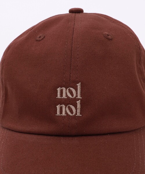 NOLLEY’S(ノーリーズ)の「【nolnol/ノルノル】ロゴ刺繍キャップ(キャップ・レディース・ブラウン/ブラック/ベビーピンク・FREE)」の19枚目の写真
