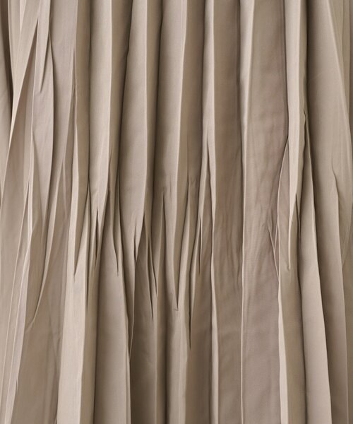 GALLARDAGALANTE（ガリャルダガランテ）の「タフタプリーツスカート（スカート・レディース・ブラック/モカ・1/0）」の20枚目の写真