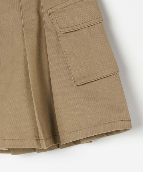 3.3 Field Trip （3.3フィールドトリップ）の「3.3 Field Trip／カーゴプリーツミニスカート（スカート・レディース・ベージュ/カーキ・FREE）」の13枚目の写真