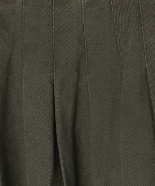 3.3 Field Trip （3.3フィールドトリップ）の「3.3 Field Trip／カーゴプリーツミニスカート（スカート・レディース・ベージュ/カーキ・FREE）」の9枚目の写真