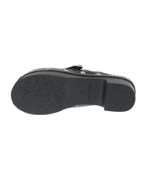 Green Parks(グリーンパークス)の「・rich blue ウェスタンクロッグ(サンダル・レディース・ブラック・LL/S/M/L)」の8枚目の写真