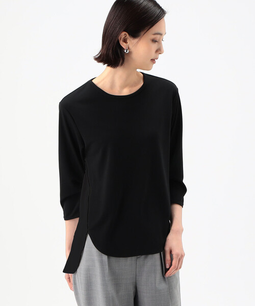 COMME CA(コムサ)の「マットストレッチポンチ プルオーバー(シャツ/ブラウス・レディース・ライトグレー/ホワイト/ブラック・9号)」の20枚目の写真