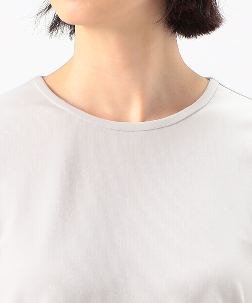 COMME CA(コムサ)の「マットストレッチポンチ プルオーバー(シャツ/ブラウス・レディース・ライトグレー/ホワイト/ブラック・9号)」の16枚目の写真