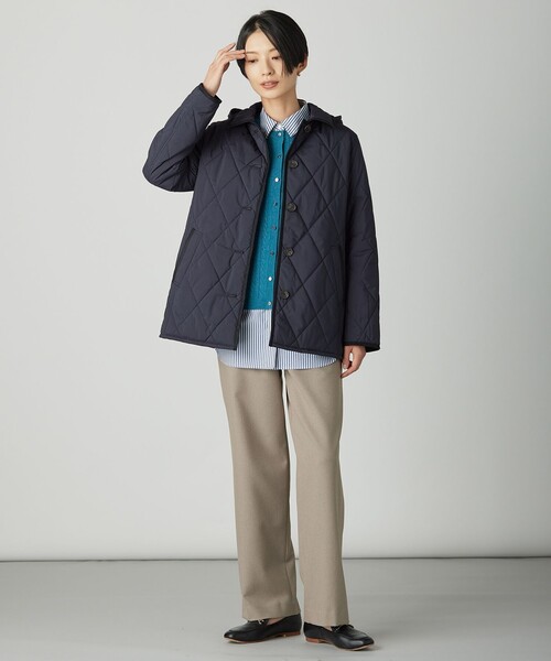J.PRESS Ladies(J.プレス レディス)の「【WEB限定カラーあり】ツムギートflannel ストレート パンツ(その他パンツ・レディース・グレー系/ブラック系/ベージュ系/アイボリー系/ネイビー系・XS/XXS/S)」の13枚目の写真