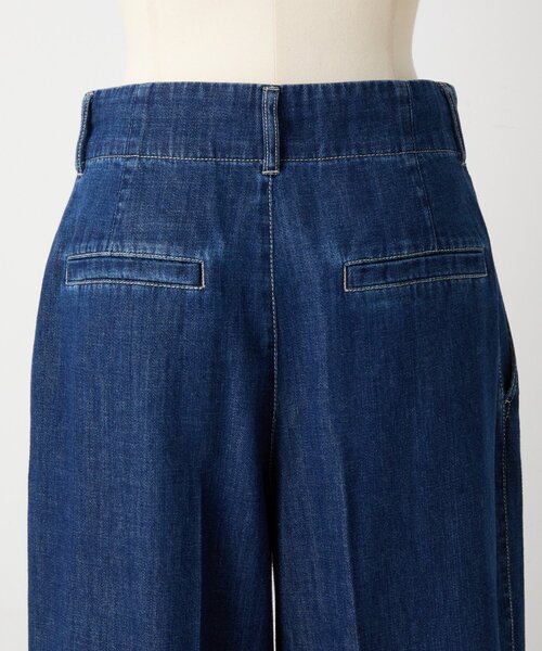 BEARDSLEY(ビアズリー)の「デニムスラックスパンツ(その他パンツ・レディース・インディゴブルー・1/0/2)」の8枚目の写真