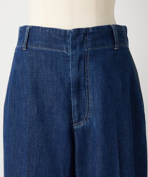 BEARDSLEY(ビアズリー)の「デニムスラックスパンツ(その他パンツ・レディース・インディゴブルー・1/0/2)」の7枚目の写真