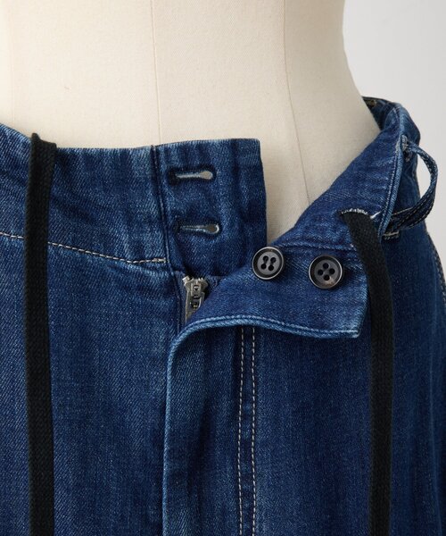 BEARDSLEY(ビアズリー)の「デニムスラックスパンツ(その他パンツ・レディース・インディゴブルー・1/0/2)」の3枚目の写真