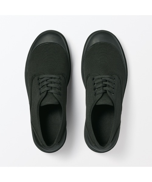 無印良品(ムジルシリョウヒン)の「紳士 柔らかい中敷を使用した 撥水タンクソールシューズ(スニーカー・メンズ・カーキ系/ブラック・XXL/XL/L)」の6枚目の写真