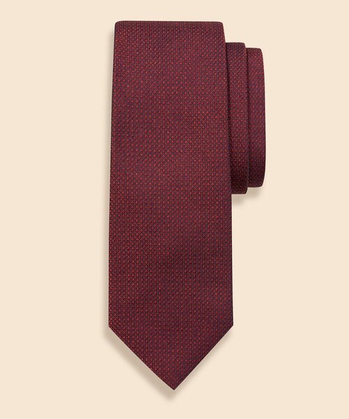 BROOKS BROTHERS(ブルックスブラザーズ)の「シルク テキスチャード タイ(ネクタイ・メンズ・ブラウン/バーガンディー/ネイビー・ONE SIZE)」の2枚目の写真