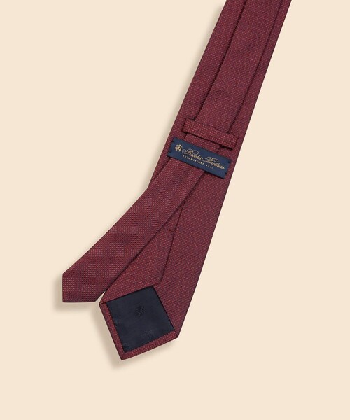 BROOKS BROTHERS(ブルックスブラザーズ)の「シルク テキスチャード タイ(ネクタイ・メンズ・ブラウン/バーガンディー/ネイビー・ONE SIZE)」の6枚目の写真