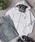 1111clothingitH[N[WOj́uyZbgAbv ΉzCVC S ZIPp[J[ / CVC fleece ZIP hoodie with sleeve logoip[J[jvbAbV
