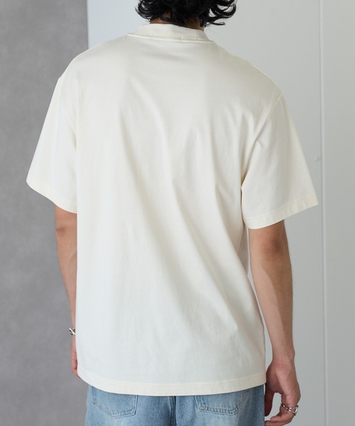 FRED PERRY(フレッドペリー)の「【FRED PERRY】EMBROIDERED PANEL T-SHIRT M2405(Tシャツ/カットソー・メンズ・オフホワイト/ブラック・S/XL/L/M)」の13枚目の写真
