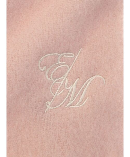 EATME（イートミー）の「E/Mロゴ刺しゅうマフラー（マフラー）」 - WEAR