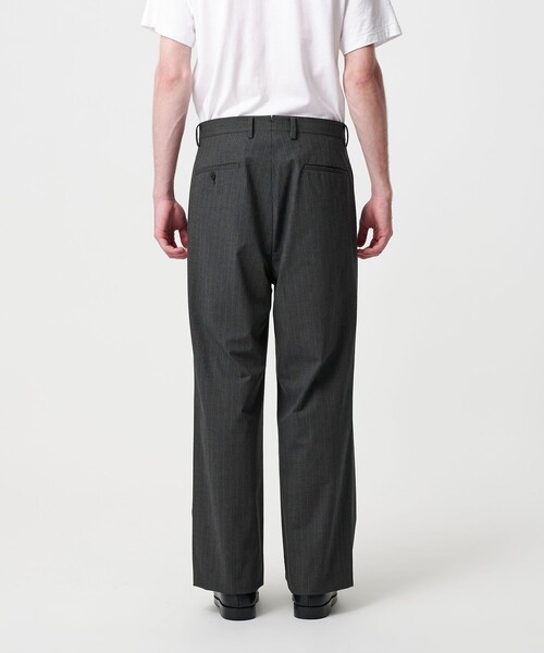 ピンストライプ トロ 2プリーツ パンツ NO.9（スラックス