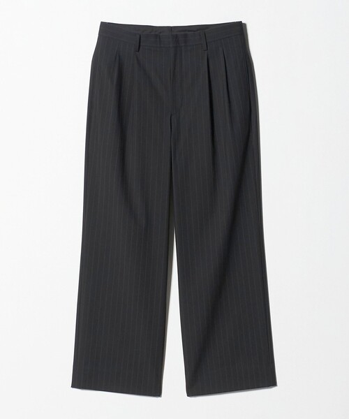 着用1回 H BEAUTY&YOUTH 25AW新作 スラックス M ストライプ ピンストライプ トロ 2P パンツ（スラックス）｜BEAUTY&YOUTH